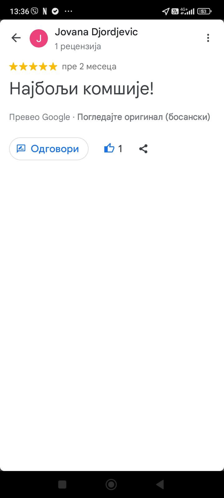 Recenzija kupca - Pastuv MG